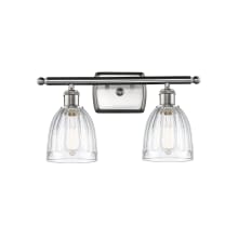 Brookfield 2 Light 16" Wide Bathroom Vanity Light