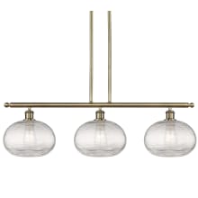 Ithaca 3 Light 37" Wide Linear Pendant