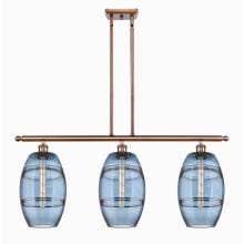 Vaz 3 Light 36" Wide Linear Pendant