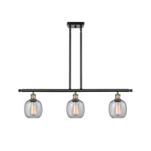 Belfast 3 Light 36" Wide Linear Chandelier