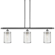 Nestbrook 3 Light 36" Wide Cage Linear Pendant