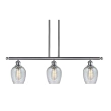 Salina 3 Light 36" Wide Linear Chandelier