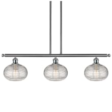 Ithaca 3 Light 36" Wide Linear Pendant