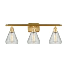 Conesus 3 Light 26" Wide Vanity Light