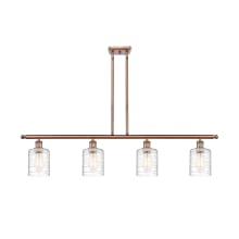 Cobbleskill 4 Light 48" Wide Linear Pendant with Shades