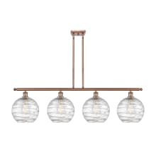 Athens 4 Light 48" Wide Linear Pendant