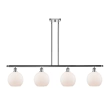 Athens 4 Light 48" Wide Linear Pendant with Shade