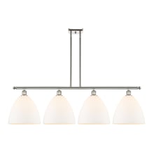 Bristol Glass 4 Light 51" Wide Linear Pendant