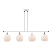 Athens 4 Light 48" Wide Linear Pendant with Shade