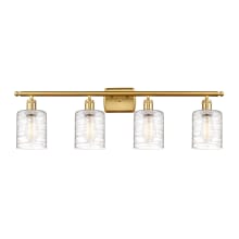 Cobbleskill 4 Light 36" Wide Vanity Light