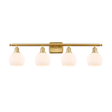 Athens 4 Light 36" Wide Vanity Light with Shade