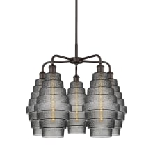 Cascade 5 Light 26" Wide Chandelier