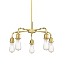 Ballston 5 Light 18" Wide Candle Style Chandelier
