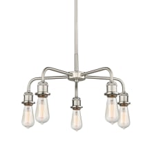 Ballston 5 Light 18" Wide Candle Style Chandelier