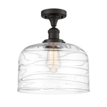 Bell 12" Wide Semi-Flush Ceiling Fixture