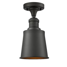 Addison Single Light 5" Wide Semi-Flush Ceiling Fixture