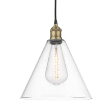 Edison Cone 12" Wide Pendant