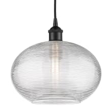 Ithaca 12" Wide Cord-Hung Pendant