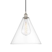 Edison Cone 16" Wide Pendant