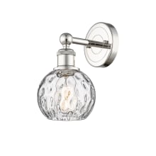 Athens Water Glass 11" Tall Wall Sconce