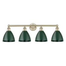 Plymouth Dome 4 Light 35" Wide Vanity Light