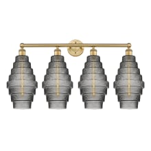 Cascade 4 Light 35" Wide Vanity Light