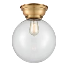 Beacon 10" Wide Semi-Flush Globe Ceiling Fixture