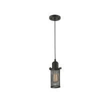 Quincy Hall 5" Wide Mini Pendant - Cord Suspension - ST18 Bulb Compatible