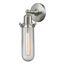 Centri Single Light 13" Tall Bathroom Sconce