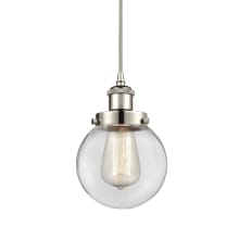 Beacon 6" Wide Mini Pendant