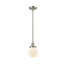 Beacon 6" Wide Mini Pendant - Rod Hung