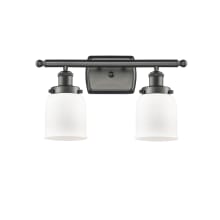 Small Bell 2 Light 16" Wide Vanity Light