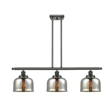 Bell 3 Light 36" Wide Linear Pendant