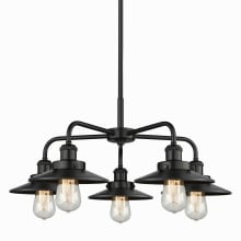 Ballston Urban 5 Light 26" Wide Chandelier