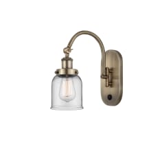 Bell 13" Tall Wall Sconce with Shade