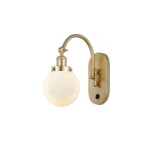 Beacon 13" Tall Wall Sconce / Converts to Semi-Flush Ceiling Fixture