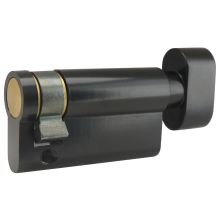 European Mortise Cylinder C Keyway for 2-1/4 Inch to 2-3/8 Inch Thick Doors with 3/8 Inch Outside and 1-3/4 Inch Inside Bolt Measurements
