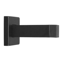 DSIX 3-1/8" Modern Baseboard Wall Mounted Rigid Post Door Stop Door Bumper