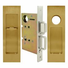 FH27 Series Keyed Entry Mortise Pocket Door Lock with 2-1/2 Inch Backset and TT08 Thumb-Turn Release