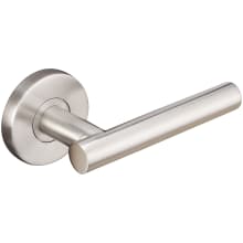 Copenhagen Single Dummy Door Lever with Backset and RA Series Round Rose - Right Handed