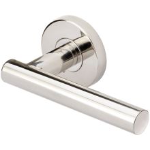Copenhagen Privacy Door Lever Set with 2-3/4 Inch Backset, RA Series Round Rose, and TL4 28 Degree Latch