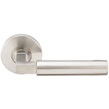 Aurora Right Handed Single Dummy Door Lever with RA Series Round Rose