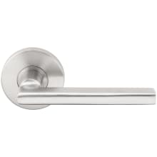 Sunrise Right Handed Single Dummy Door Lever with RA Series Round Rose