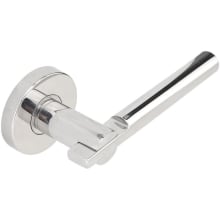 Sequoia Privacy Door Lever Set with 2-3/8 Inch Backset, RA Series Round Rose, and TL4 28 Degree Latch