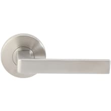Tokyo Right Handed Single Dummy Door Lever with RA Series Round Rose