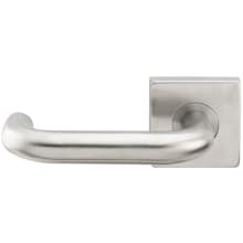 Munich Left Handed Single Dummy Door Lever with SE Series Square Rose