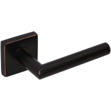 Frankfurt Right Handed Single Dummy Door Lever with SE Series Square Rose