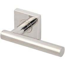 Copenhagen Privacy Door Lever Set with 2-3/4 Inch Backset, SE Series Square Rose, and TL4 28 Degree Latch
