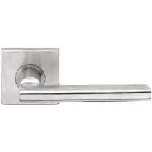 Sunrise Right Handed Single Dummy Door Lever with SE Series Square Rose