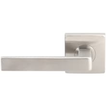 Tokyo Left Handed Single Dummy Door Lever with SE Series Square Rose